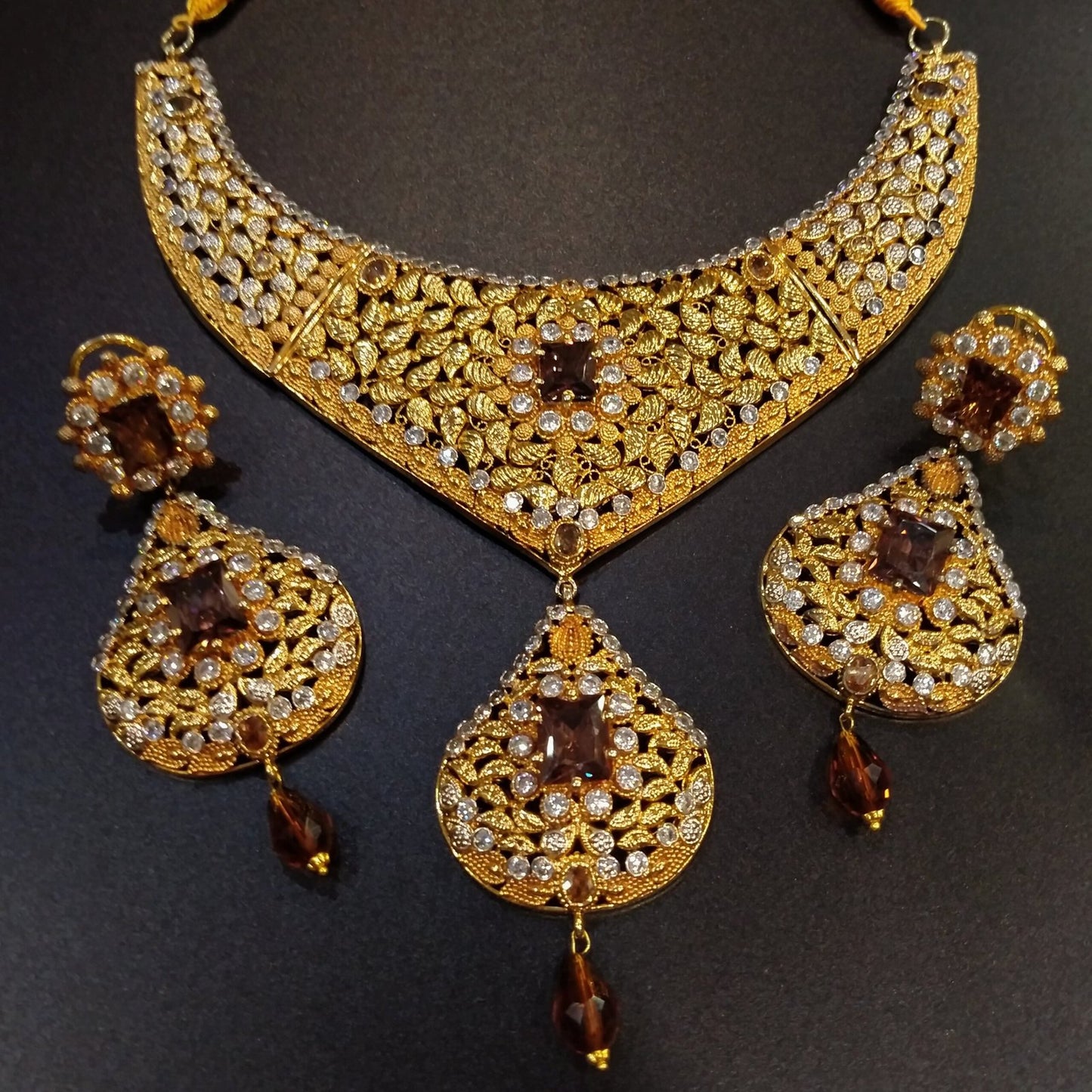Handmade Necklace With Gold Plated (925 Silver)