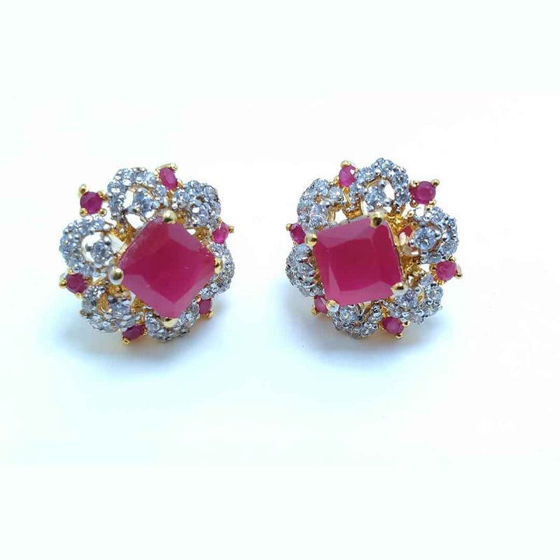 Silver Earring. (925 Silver)