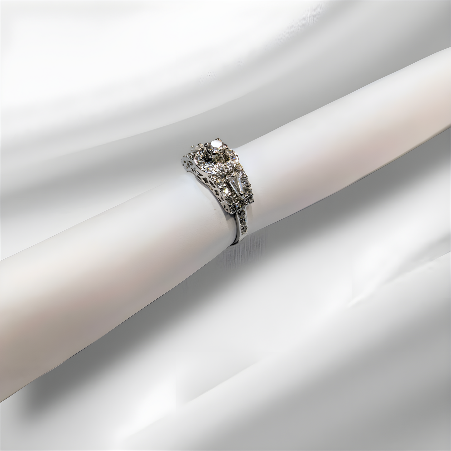 Solitaire Ring Sterling Silver