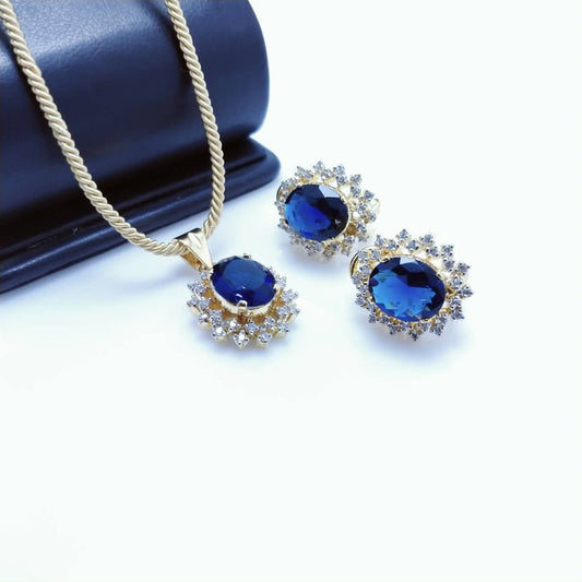 Silver Pendant Set. (925 Silver)