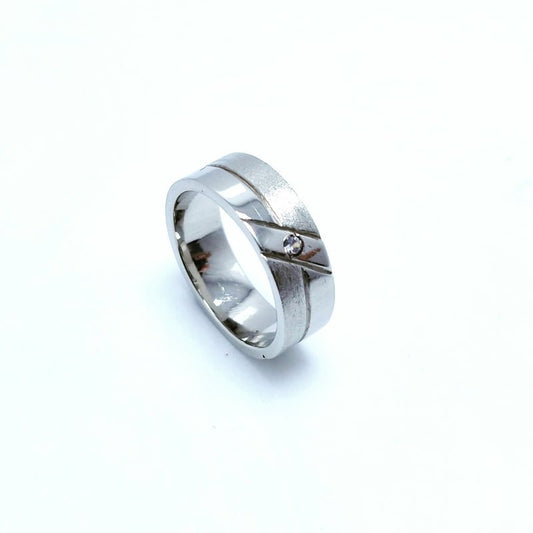 Silver Men"s Ring.(925 Silver)